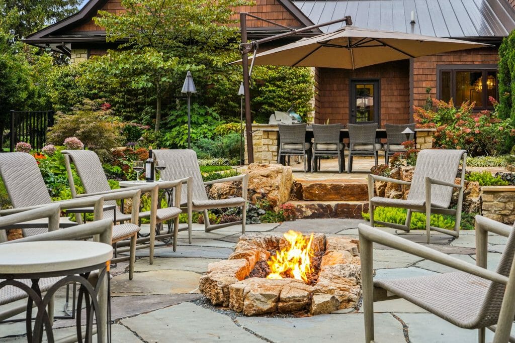 outdoor fireplace hilliard