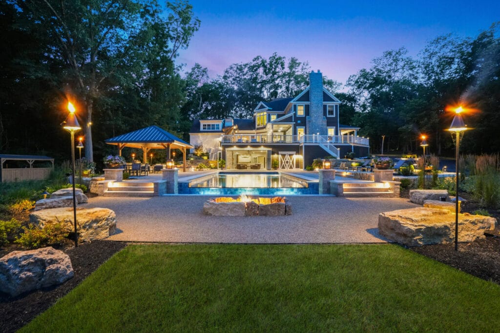 Your Backyard After Dark: How Outdoor Lighting & Audio Transform the Way You Use Your Space All Summer Long